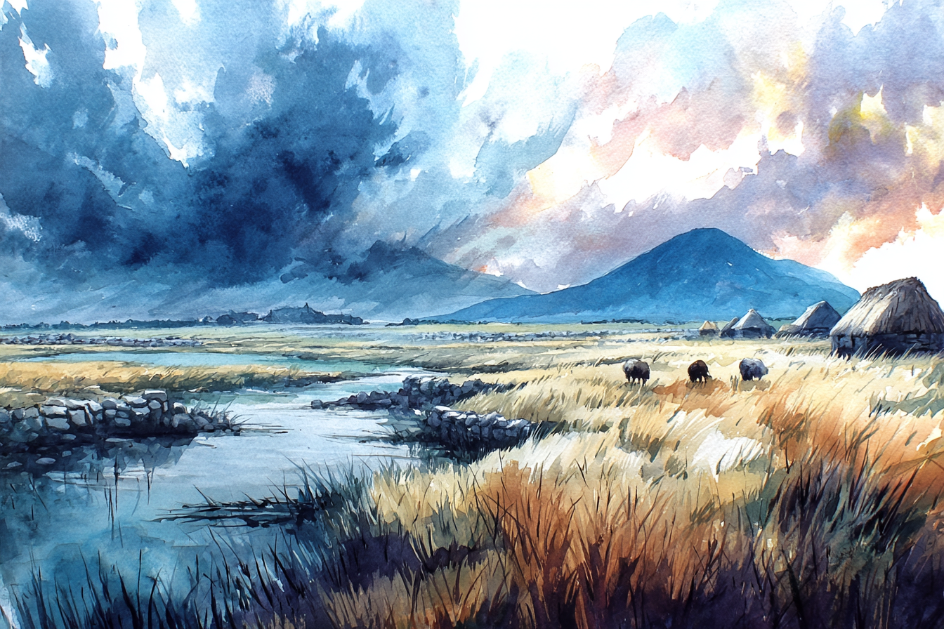 Neolithic Irish Landscape